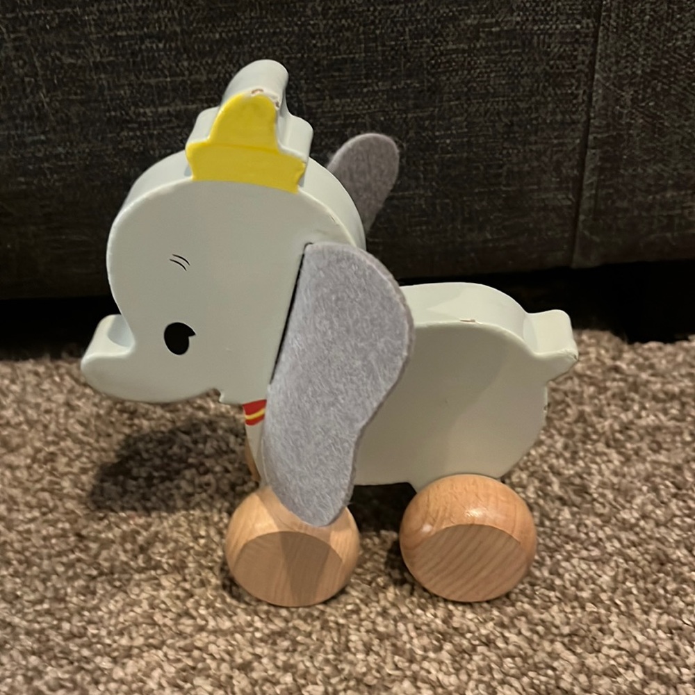 Just Play Wooden Disney’s Dumbo Baby Toy